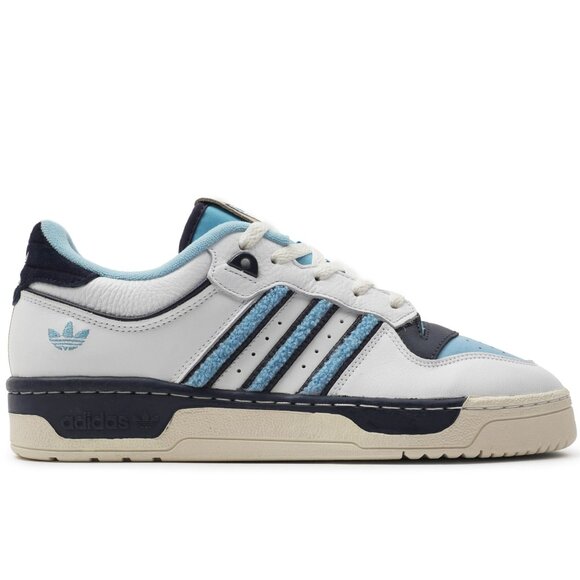 Adidas Rivalry Low 86 (Cloud White/Clear Blue/Shadow Navy). New. Mens Sz 8 - 13.